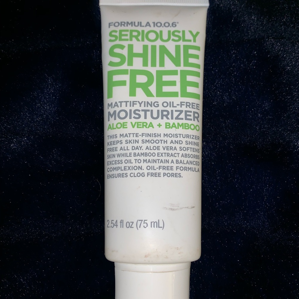 Formula 10.0.6 Shine Free moisturizer
